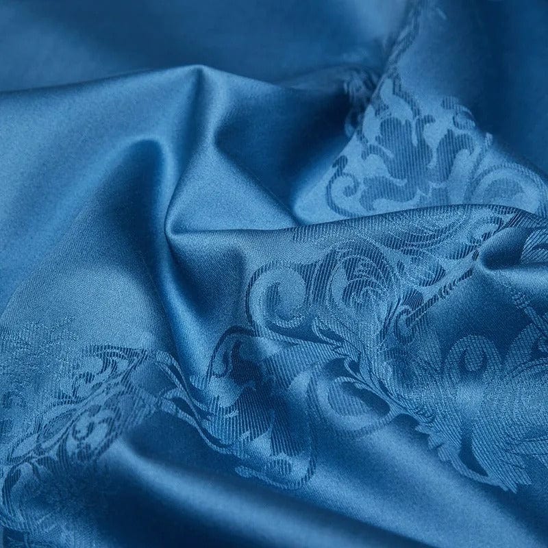 Elegance Blue - Luxury Egyptian Cotton Duvet Cover