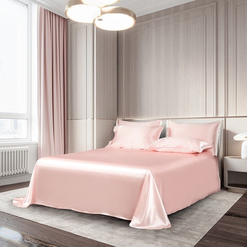 SilkDream – Luxury Pink Mulberry Silk Bedding Set
