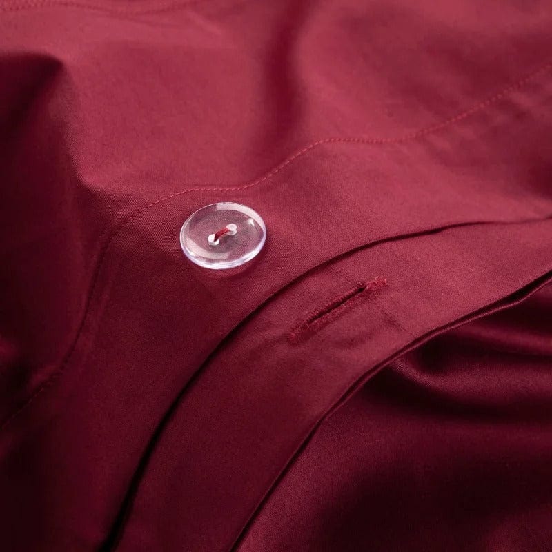 Prestige Wine – Luxury Egyptian Cotton Duvet Cover Set