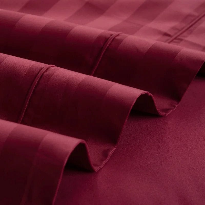 Prestige Wine – Luxury Egyptian Cotton Duvet Cover Set