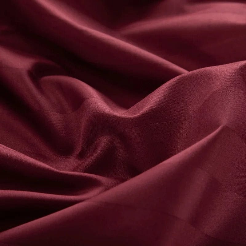 Prestige Wine – Luxury Egyptian Cotton Duvet Cover Set