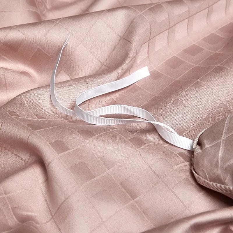 Elegance Blush - Luxury Egyptian Cotton Duvet Cover Set