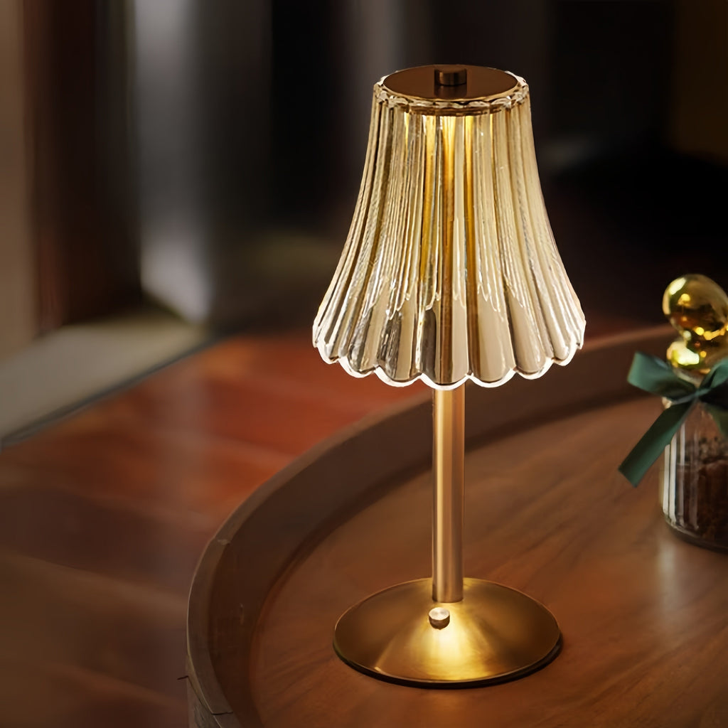LumiGlow Table Lamp - Cordless LED Lighting with Touch