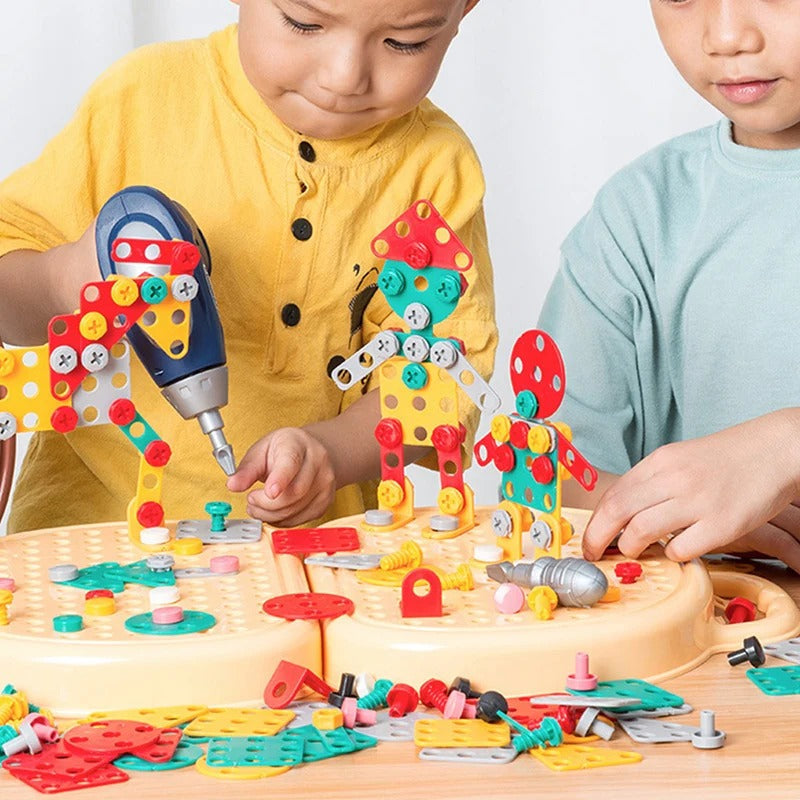 ToolMaster Kids – Creative Toolbox with Mini Drill