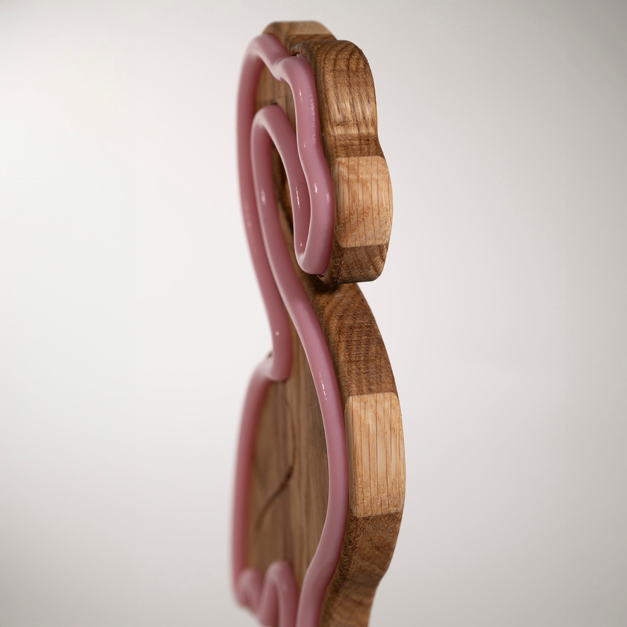 TropicalGlow - Wooden Neon Lamp with IR Remote