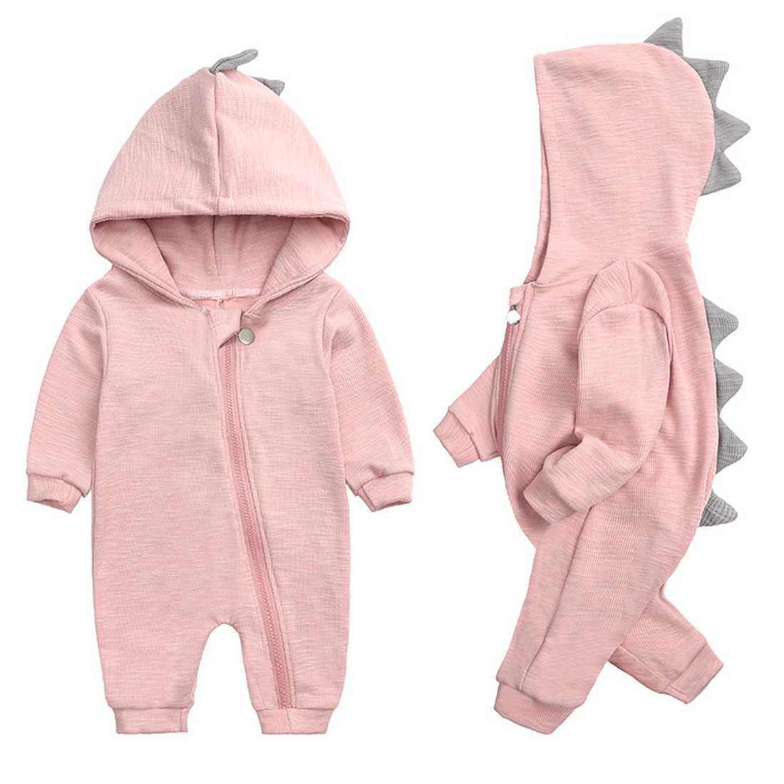 DinoDream – Cute Baby Romper with Hood