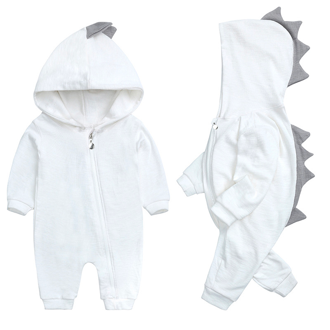 DinoDream – Cute Baby Romper with Hood