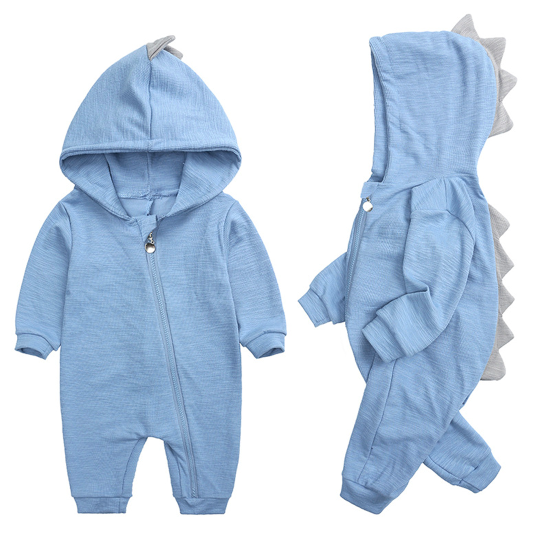 DinoDream – Cute Baby Romper with Hood