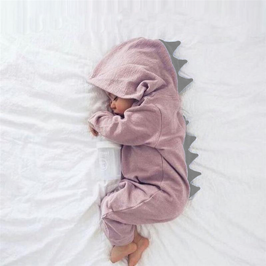 DinoDream – Cute Baby Romper with Hood