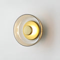 Luxury Nordic Glow - Premium LED Wall Lamp with Glass and Gold Accents