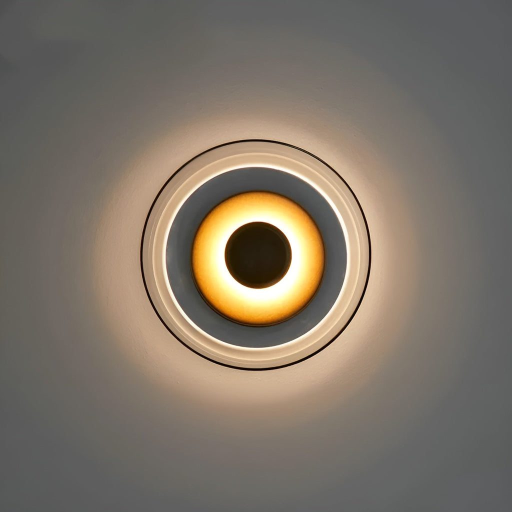 Luxury Nordic Glow - Premium LED Wall Lamp with Glass and Gold Accents