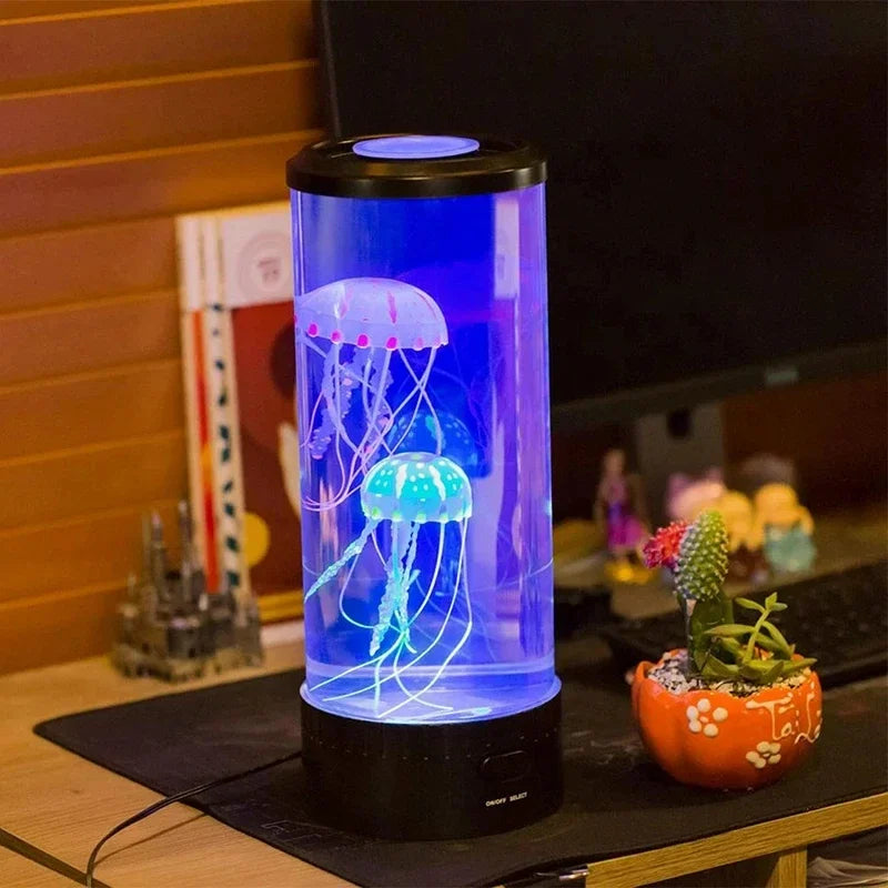 Jellyfish Lamp - Soothing colours and serenity