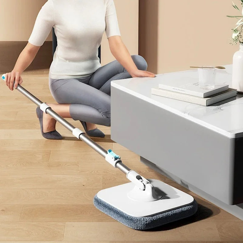Spin Mop and Bucket Set - Wring out your mop hands-free!