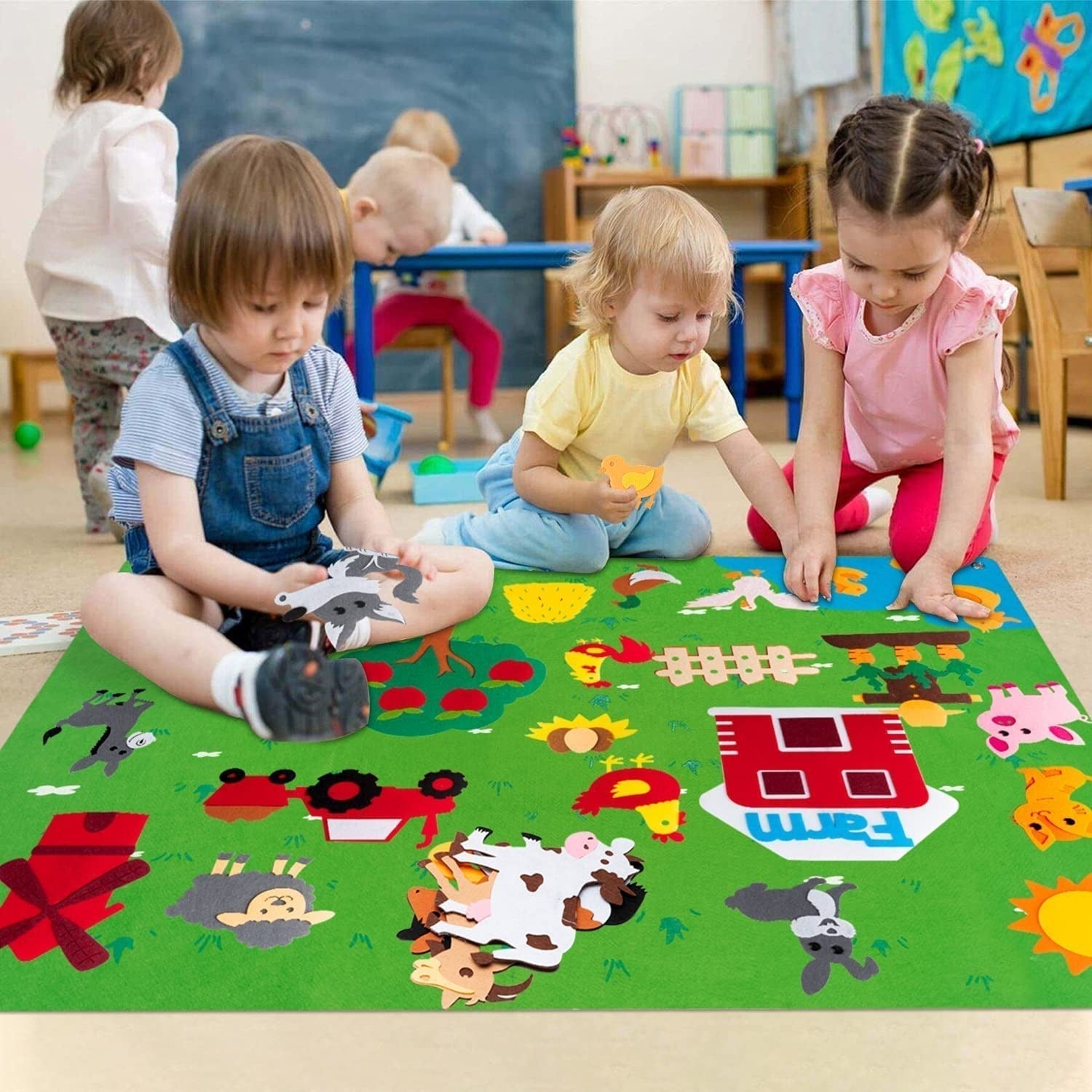 StoryCraft Felt Board – Creative Learning Board for Children
