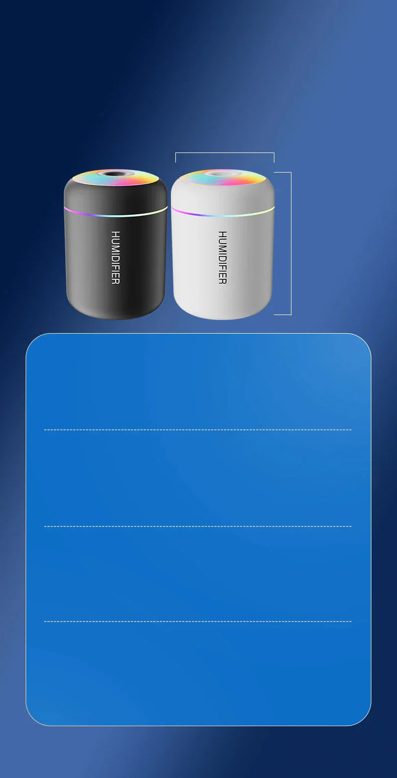 MiniMist – Compact USB Humidifier for Car & Bedroom