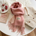 LuxeTwist Scarf - Elegant Double-Sided Pashmina