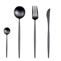 Luxury 24-Piece Gold-Silver Cutlery Set for Stylish Table Settings