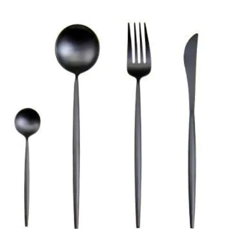 Luxury 24-Piece Gold-Silver Cutlery Set for Stylish Table Settings