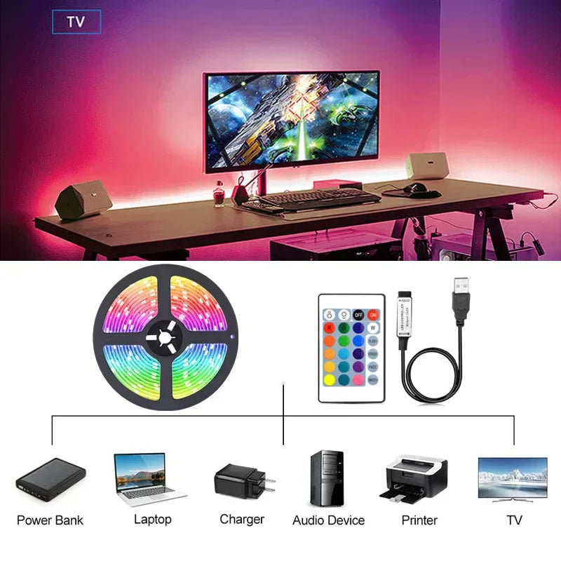GlowShift – RGB LED Strip for Room and TV