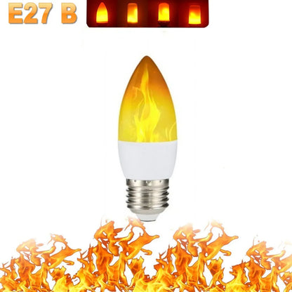 FlameGlow – LED Party Lamp with 4 Flame Modes