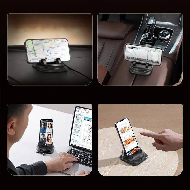 360° RotateX - Rotating Phone Mount for Car