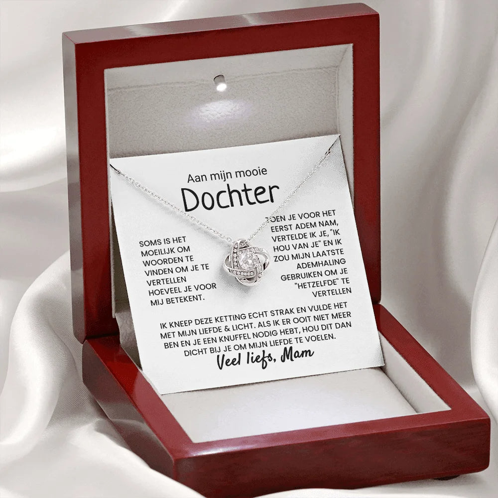 Heart Chain - Loving necklace for your precious daughter