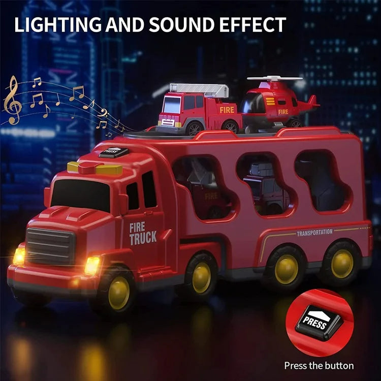 FunCity Trucks - Playset with Light and Sound