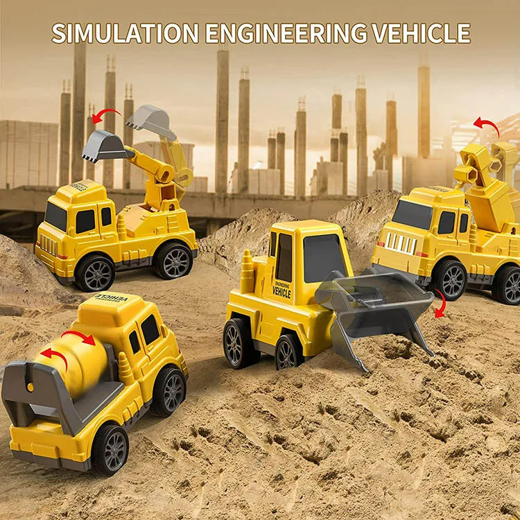 FunCity Trucks - Playset with Light and Sound
