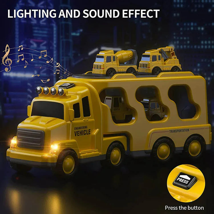 FunCity Trucks - Playset with Light and Sound