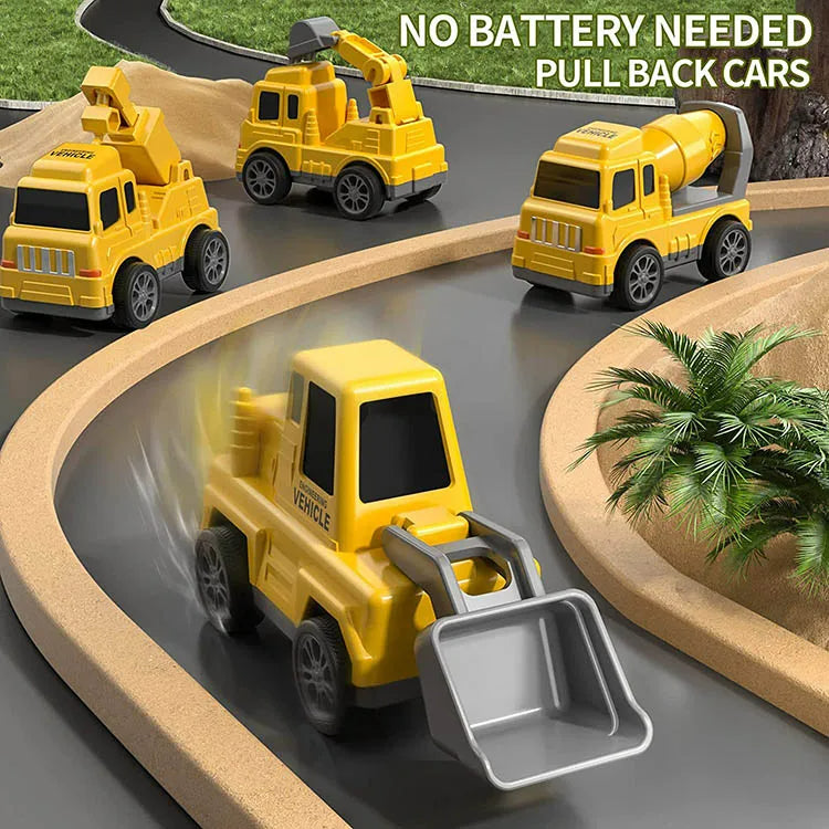 FunCity Trucks - Playset with Light and Sound