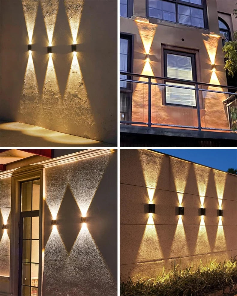 Wireless LED Solar Upside Down Lamps - Create the perfect ambiance in your garden!