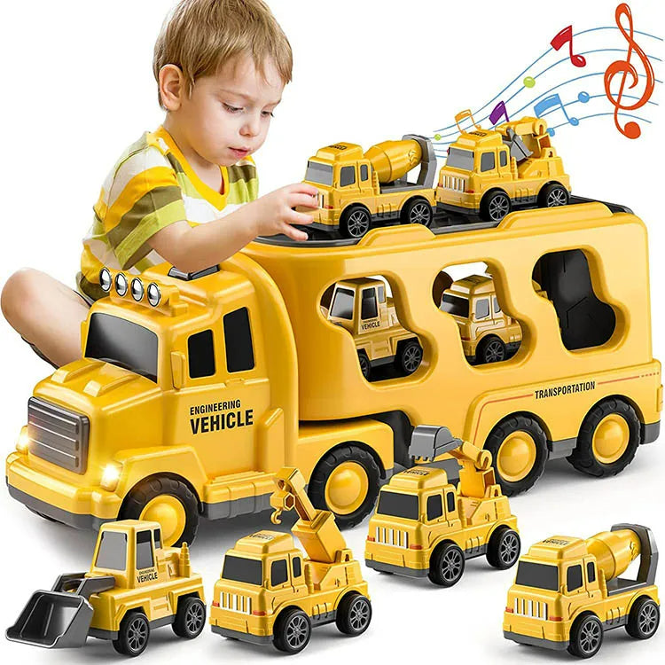 FunCity Trucks - Playset with Light and Sound
