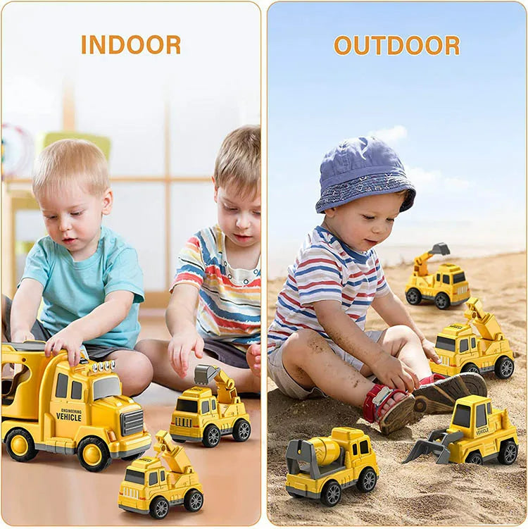 FunCity Trucks - Playset with Light and Sound
