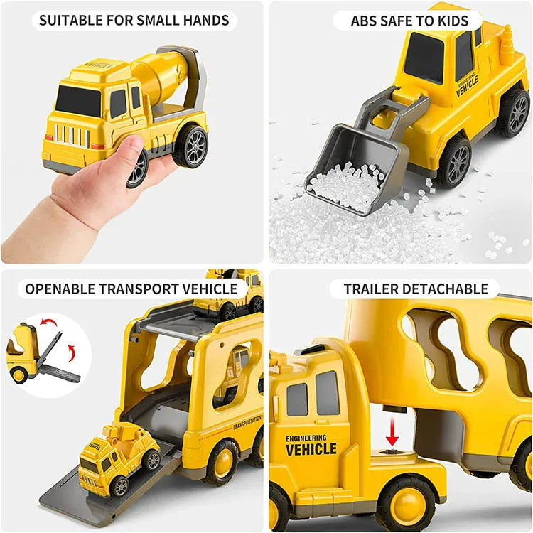FunCity Trucks - Playset with Light and Sound