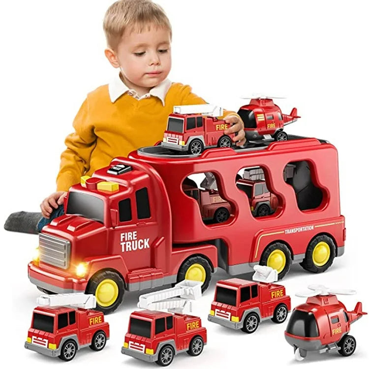 FunCity Trucks - Playset with Light and Sound