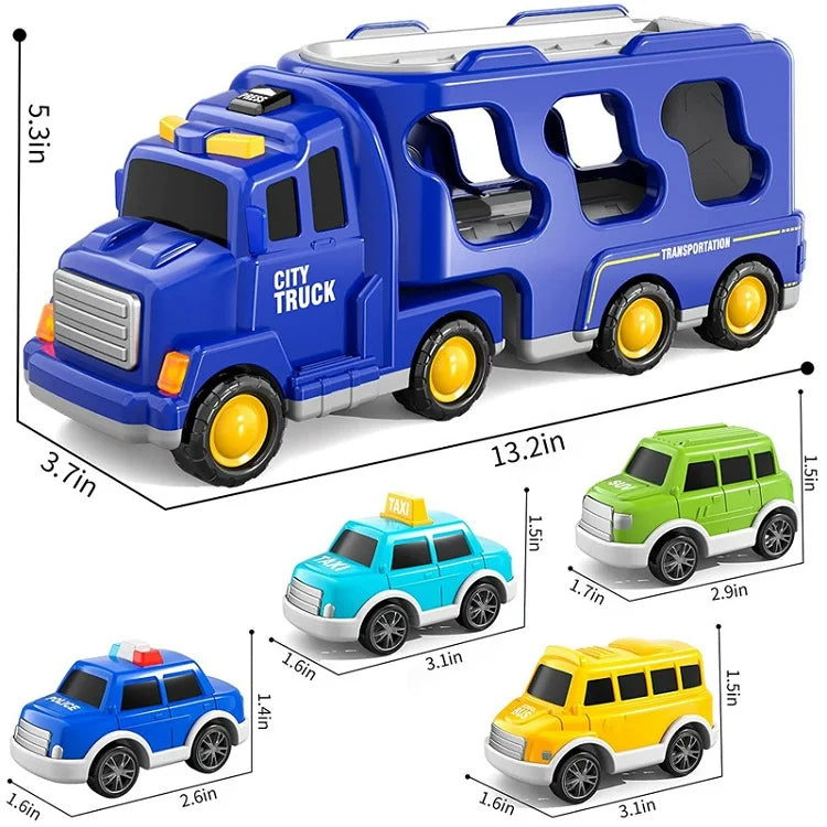 FunCity Trucks - Playset with Light and Sound
