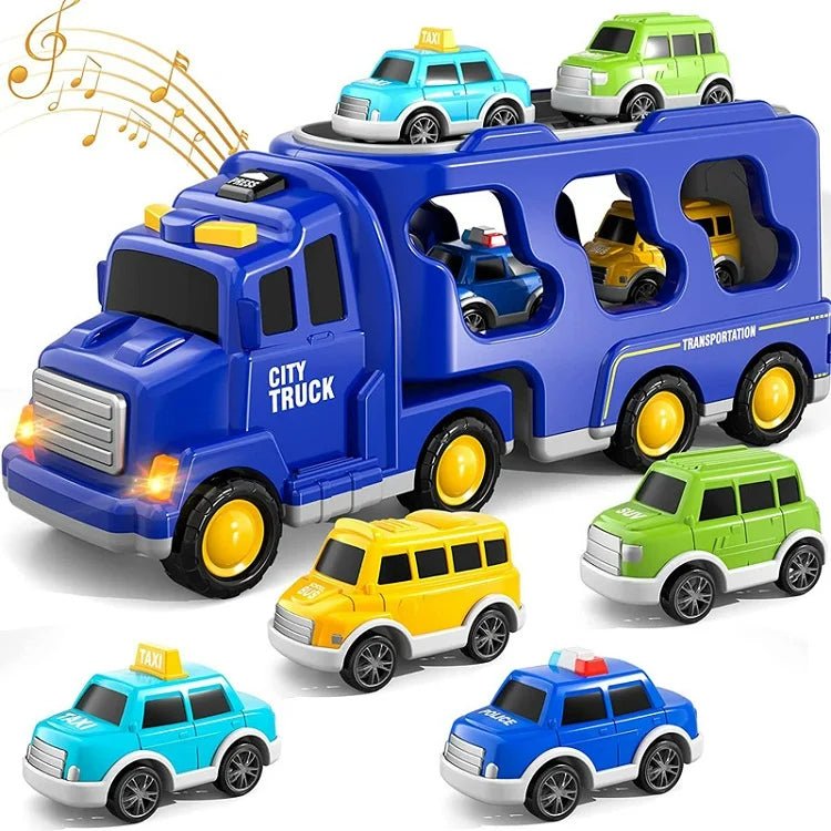 CityBuilder Set - Toy Truck Set with Lights & Sounds