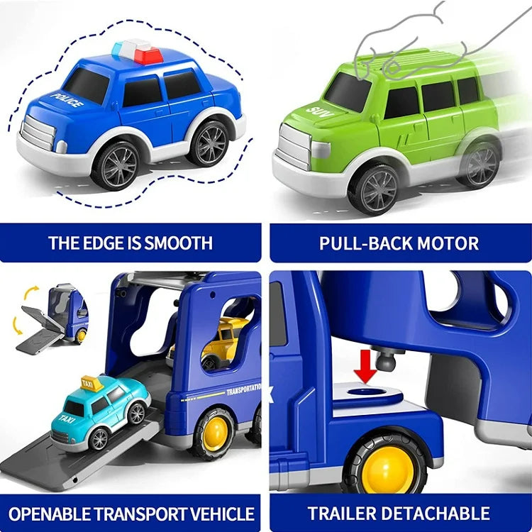 FunCity Trucks - Playset with Light and Sound