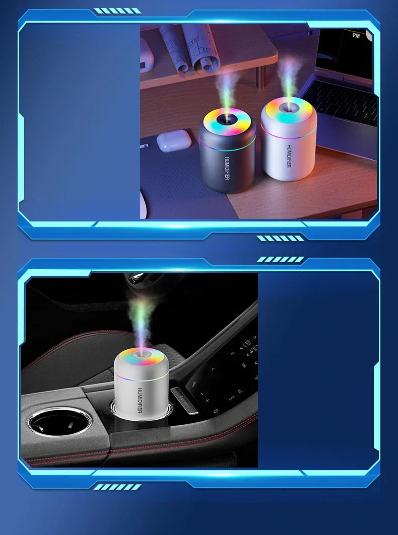 MiniMist – Compact USB Humidifier for Car & Bedroom