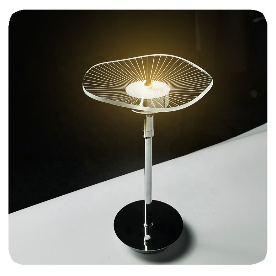 Elegant LED Desk Table Lamp with Adjustable Design