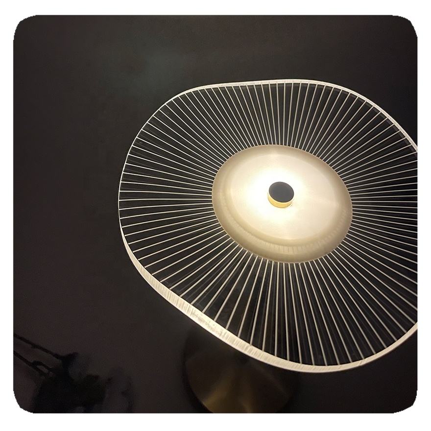 Elegant LED Desk Table Lamp with Adjustable Design