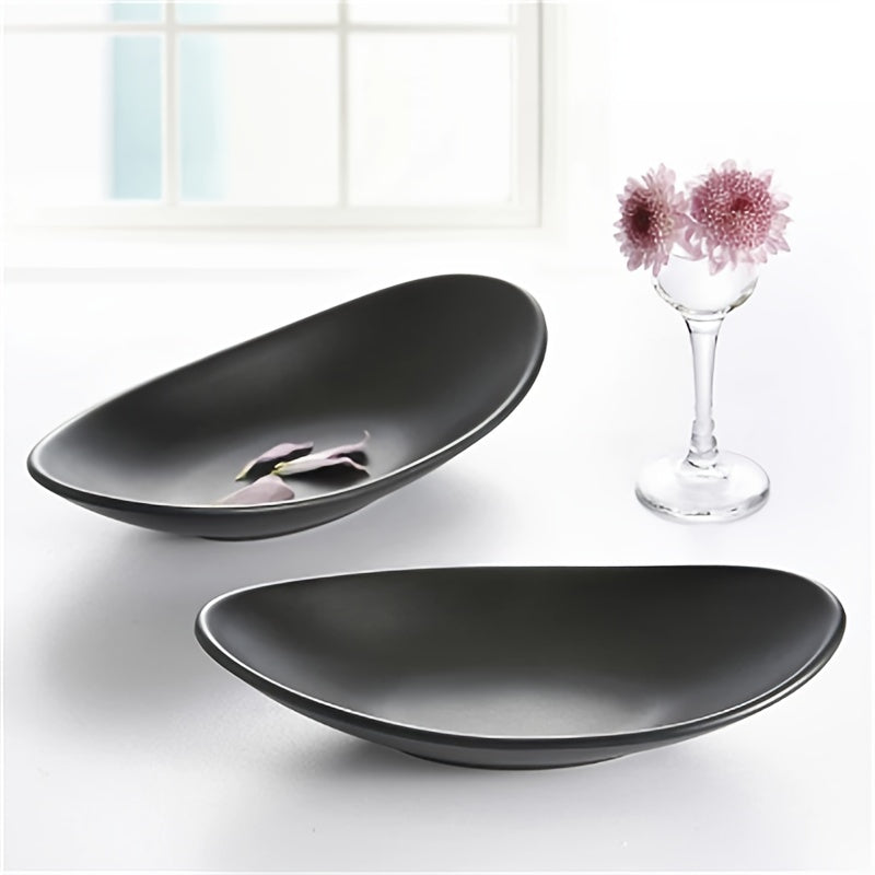 BlackTray - Elegant Oval Jewelry Storage Tray