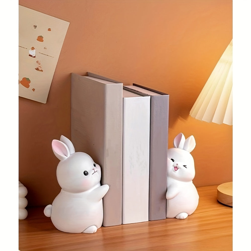 BunnyBookends – Playful Rabbit-Themed Bookends