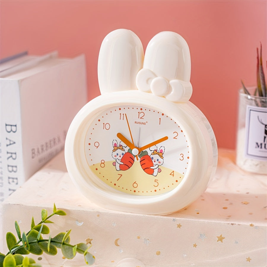 BunnyTime Clock - Cute LED Alarm Clock with Nightlight
