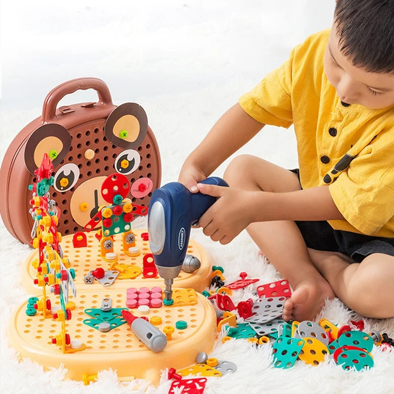 ToolMaster Kids – Creative Toolbox with Mini Drill