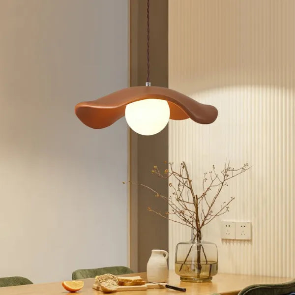Lotus Leaf Pendant Light - Bring Natural Elegance to Your Dining Space