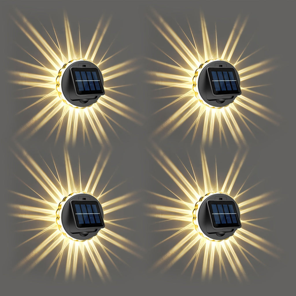 SolarGlow Lights – Set of 4 Solar-Powered LED Outdoor Lights