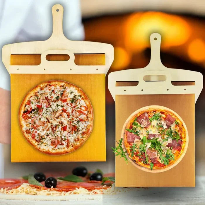 FlexiPizza Peel – Adjustable Pizza Peel for Home Use