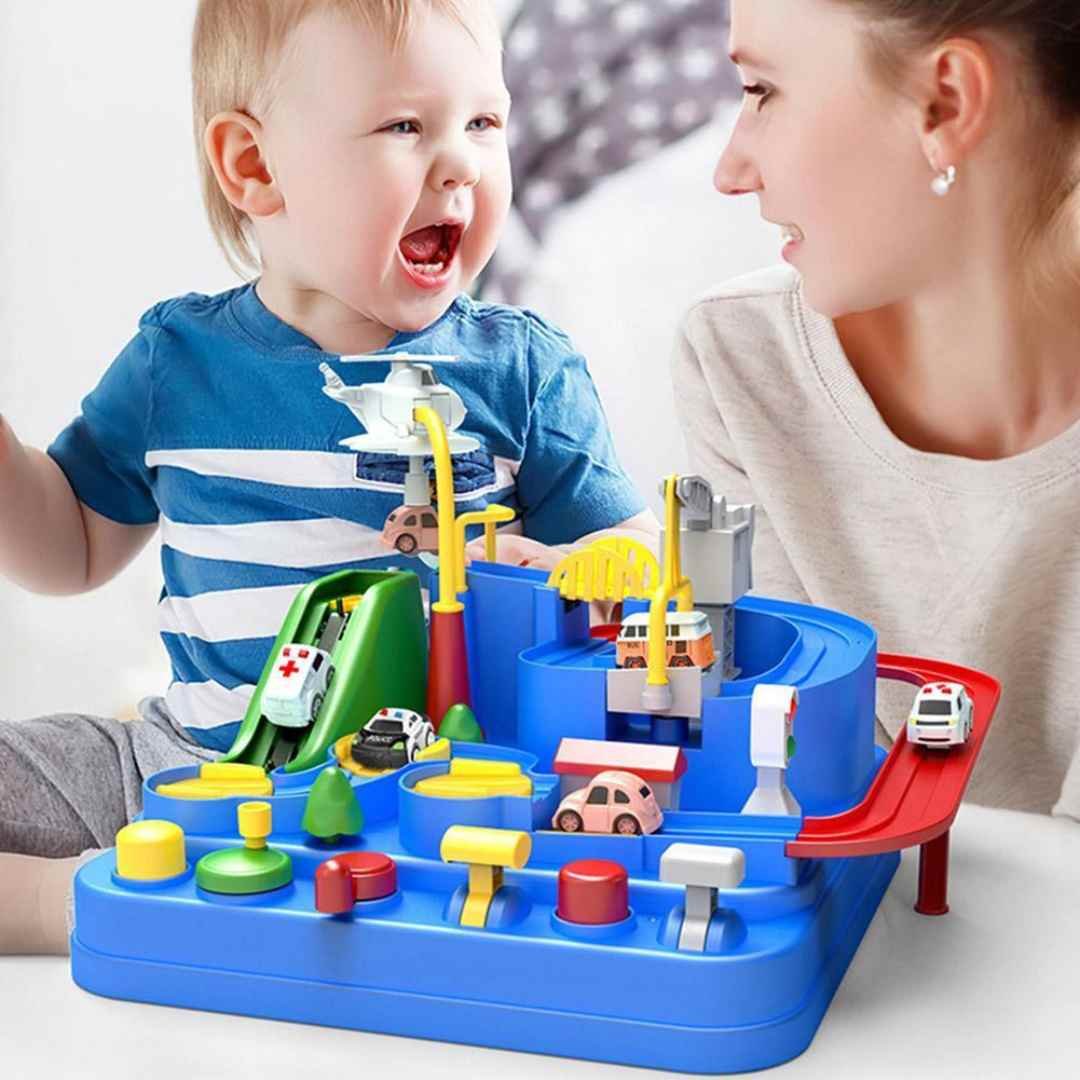 RescueTrack Adventure Set – Educational Toddler Toy