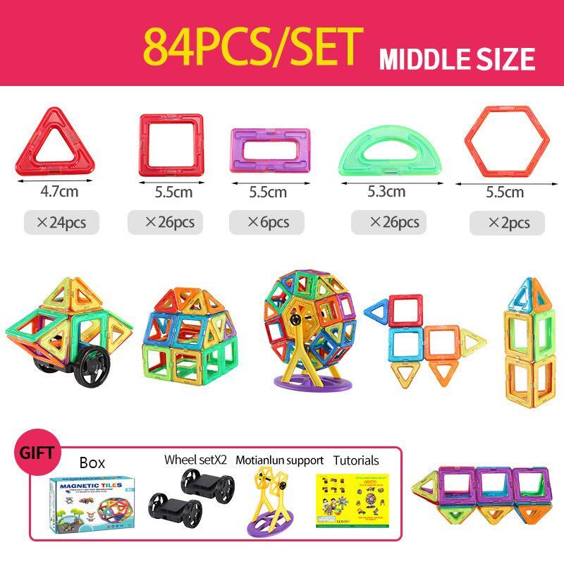 MagneticBlocks – Creative Educational Building Toys for Children